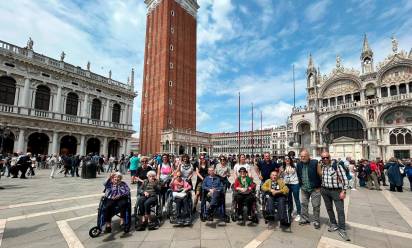 Israa: i residenti non autosufficienti in gita a Venezia