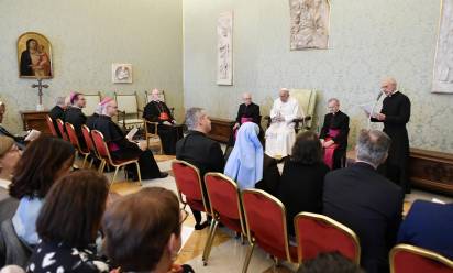 L’udienza alla Pontificia Commissione tutela dei minori