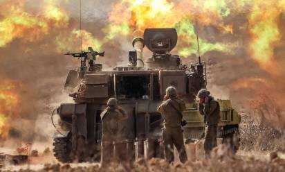 Esercito israeliano a Gaza (Photo by JACK GUEZ / AFP)