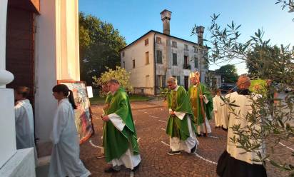 Messa per il 120° del cardinale Pietro Pavan a Povegliano - Foto: La vita del popolo