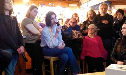 Intervista a Ester Goffi, di Ultima generazione, ospite a Trevignano