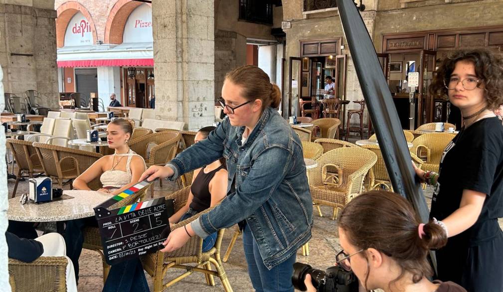 Canossiane: gli studenti del quarto anno a scuola di cinema