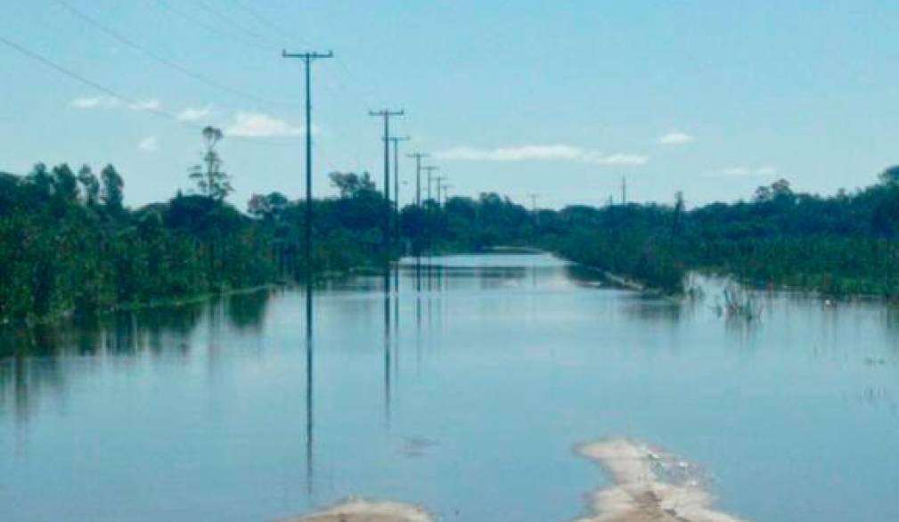 Piogge torrenziali in Paraguay