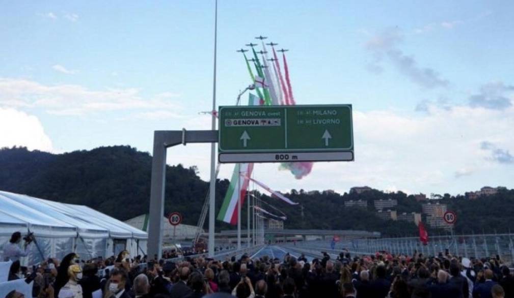 Genova, inaugurato il nuovo ponte. Mons. Tasca: &quot;Sia segno di comunione e fraternità&quot;