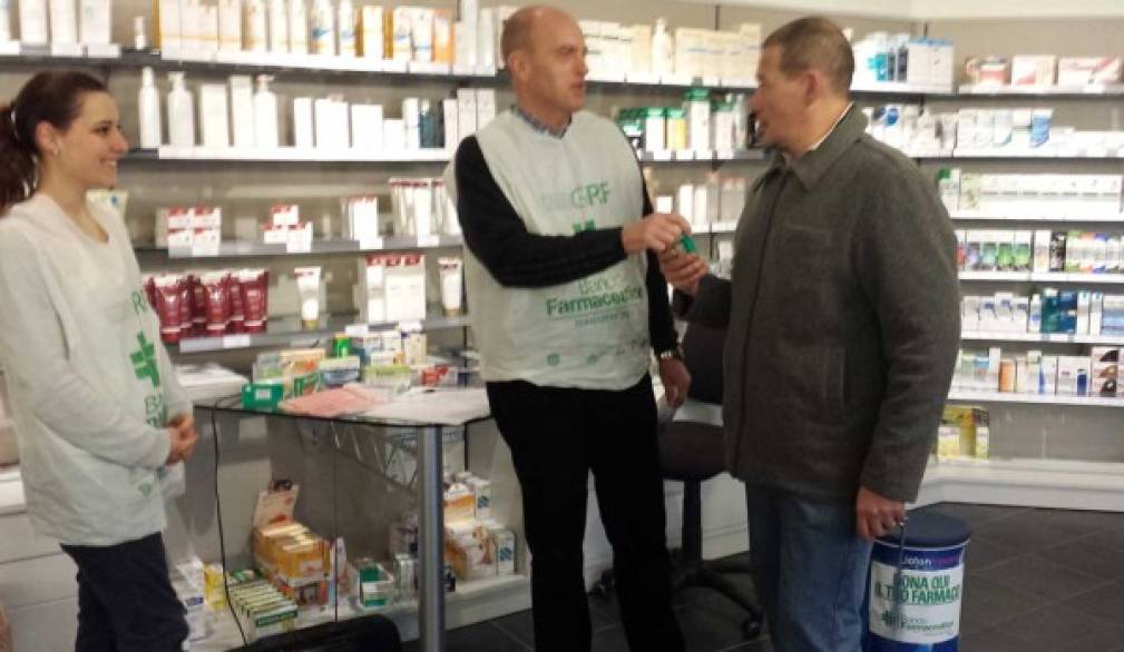 Sabato 14 febbraio Banco farmaceutico per gli italiani in difficoltà