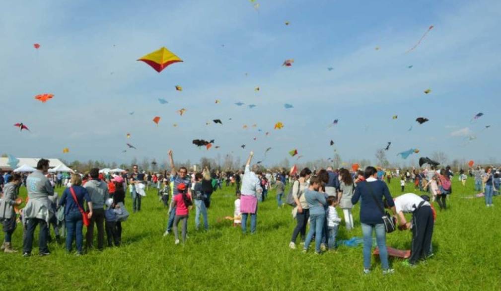 Castelfranco: aquiloni in volo domenica 8 aprile