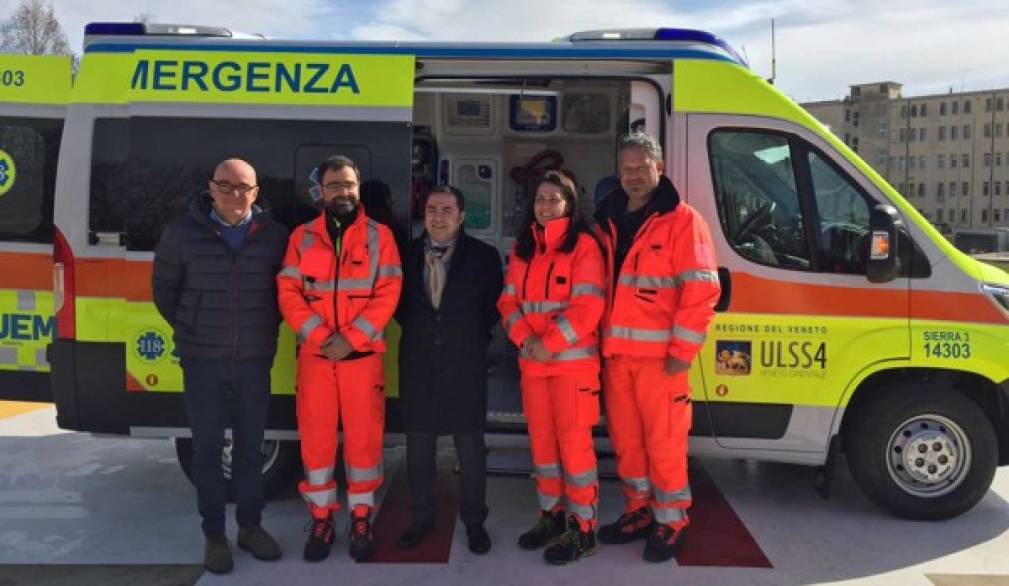 Nuova ambulanza al Pronto Soccorso di San Donà