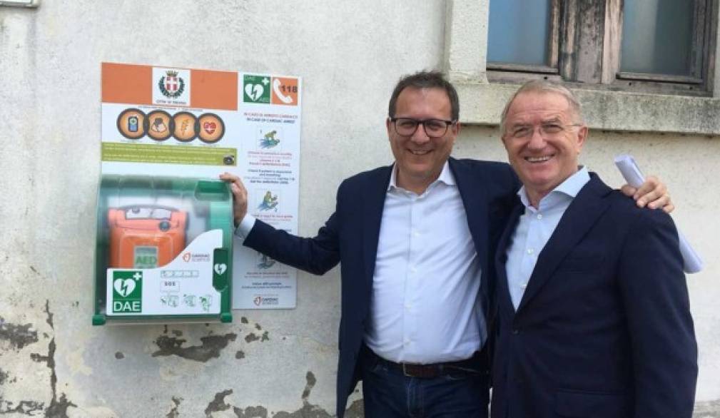 Treviso città &quot;cardioprotetta&quot;: un primo defibrillatore in piazza Vittoria