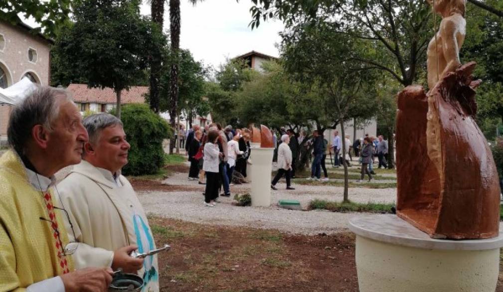 Suggestiva via crucis al Ca' Florens di Istrana