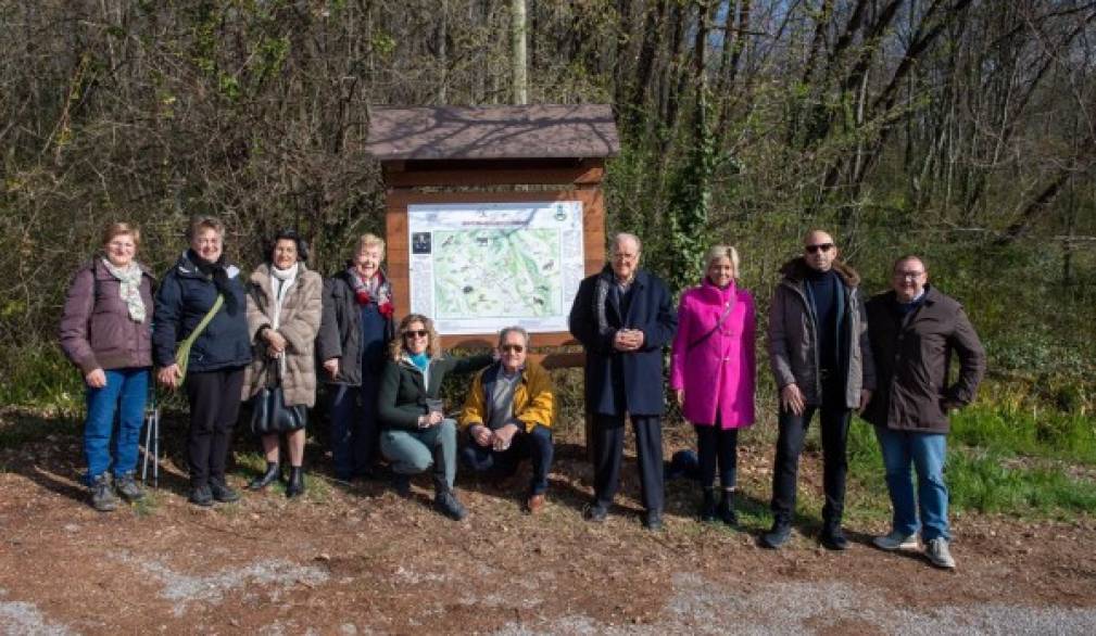 Inaugurato a Crespano nuovo percorso naturalistico dedicato a don Paolo Chiavacci