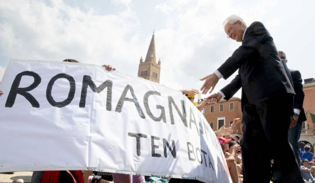 Emilia Romagna, Mattarella: &quot;Tutta l'Italia vi è vicina&quot;