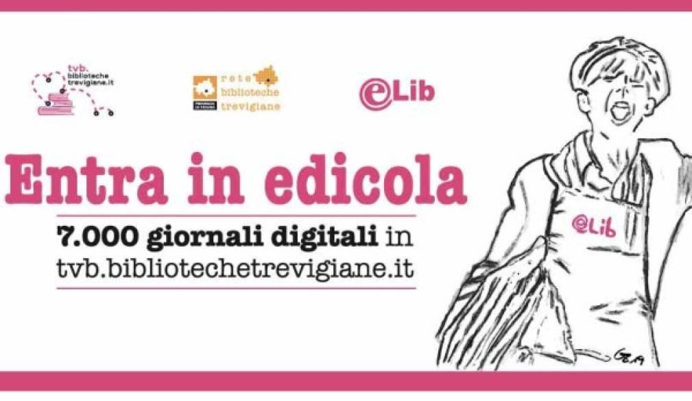 #iorestoacasa ma leggo: Biblioteca ed edicola digitale con la Provincia di Treviso