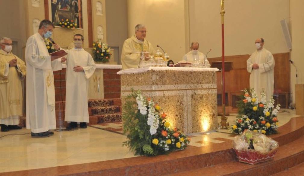 Santa Maria della Vittoria: &quot;Gesù Cristo è la nostra pietra&quot;