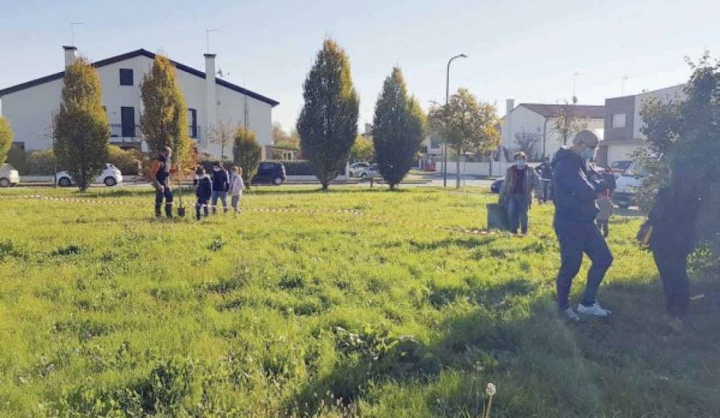 Zero Branco: nuova area verde al &quot;Villaggio Alpini&quot;