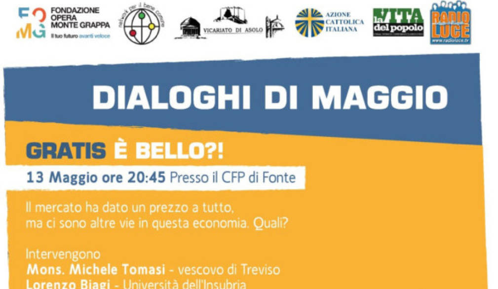 &quot;Dialoghi di maggio&quot; al Cfp di Fonte