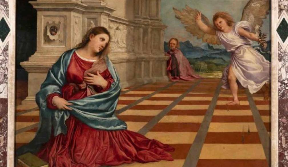 Incontro sul restauro dell'Annunciazione di Tiziano in cattedrale a Treviso