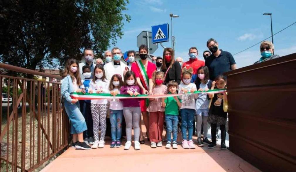 Inaugurata a Sant'Elena di Silea la nuova pista ciclo-pedonale sul Sile