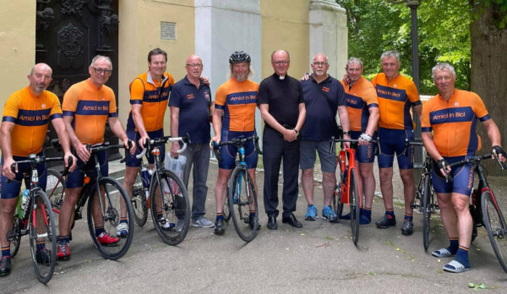 Olmi e Cavrié: pace e solidarietà in bicicletta