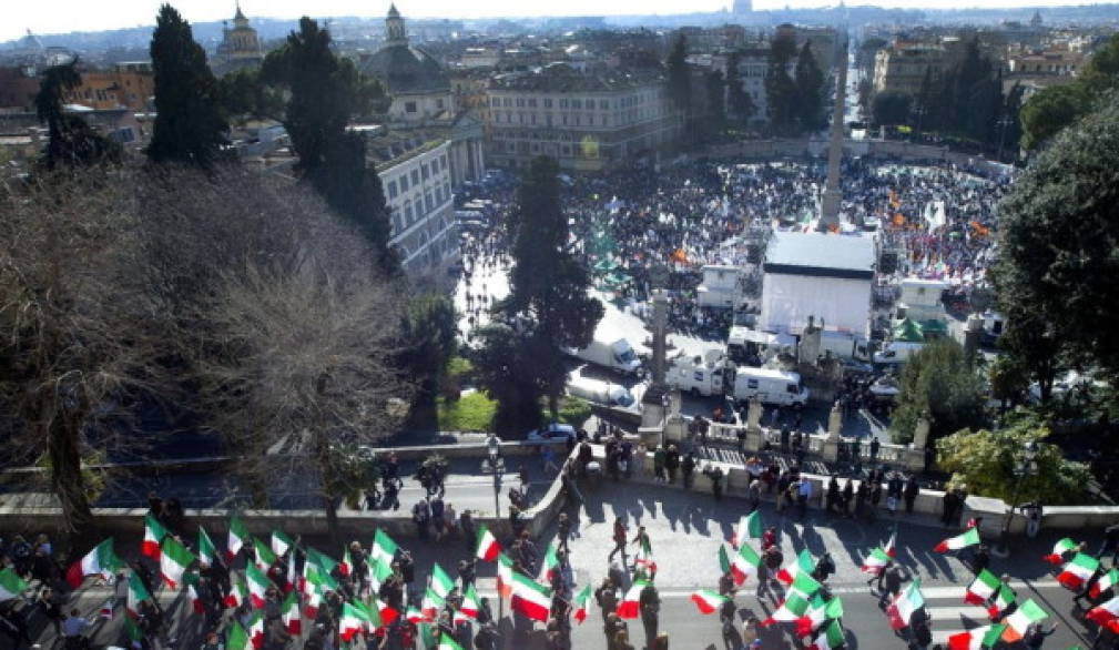 Ottanta pullman dal Veneto per il Salvini day