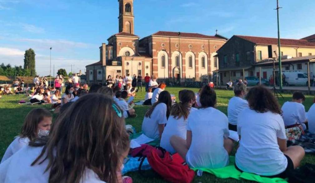 Festa con i ragazzi a Sant'Andrea di Barbarana