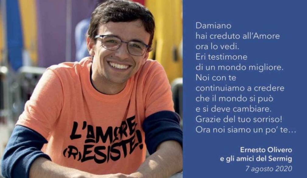 L'amore in circolo, iniziativa in ricordo di Damiano Caravello