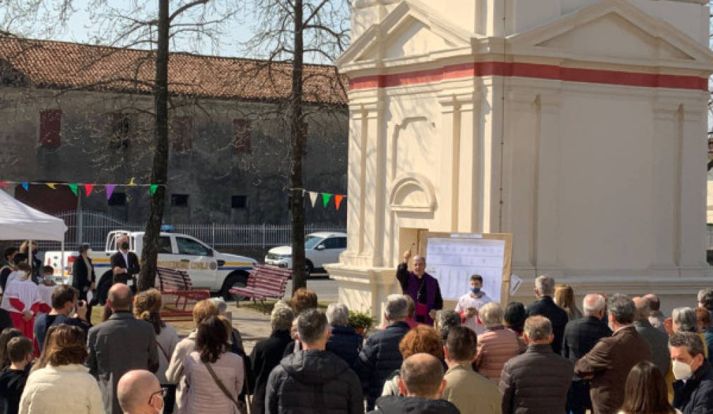 Giornata di festa a Scandolara: comunità attorno al suo campanile