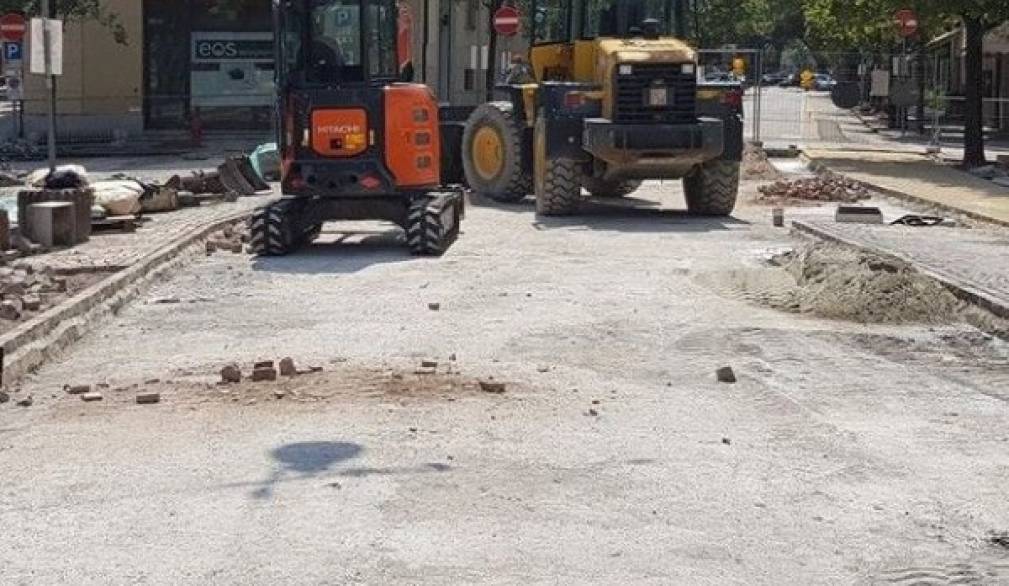 Treviso: Iniziano i lavori di rifacimento del Porfido di corso del Popolo