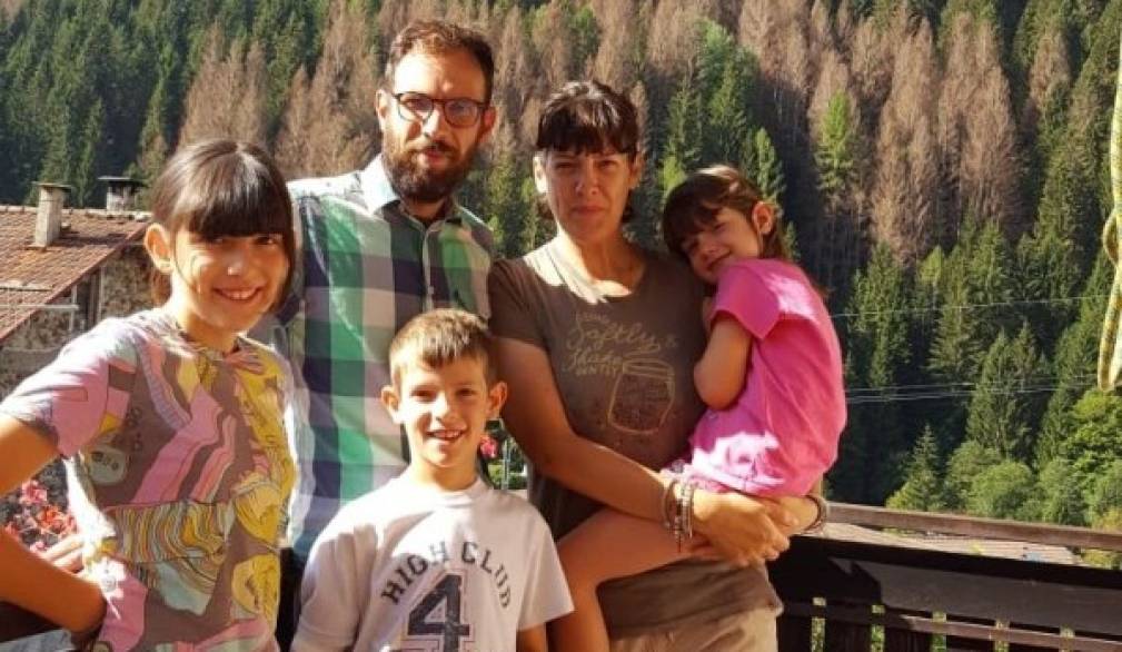 Famiglia di Castelfranco in Trentino per vincere lo spopolamento montano