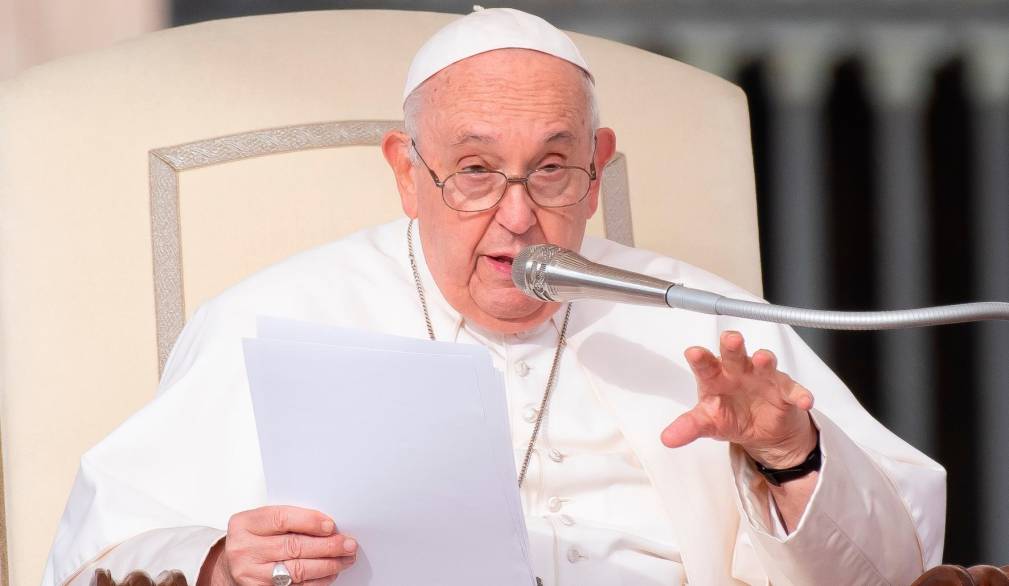 Papa Francesco durante l’udienza del 18 ottobre - Foto Sir/Marco Calvarese