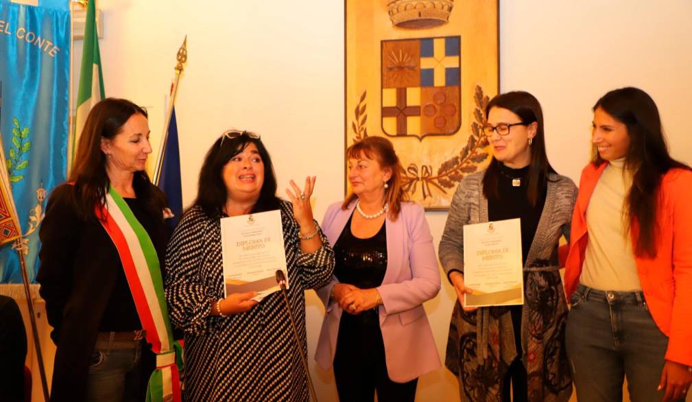 Premio per la gentilezza agli studenti di Villa del Conte