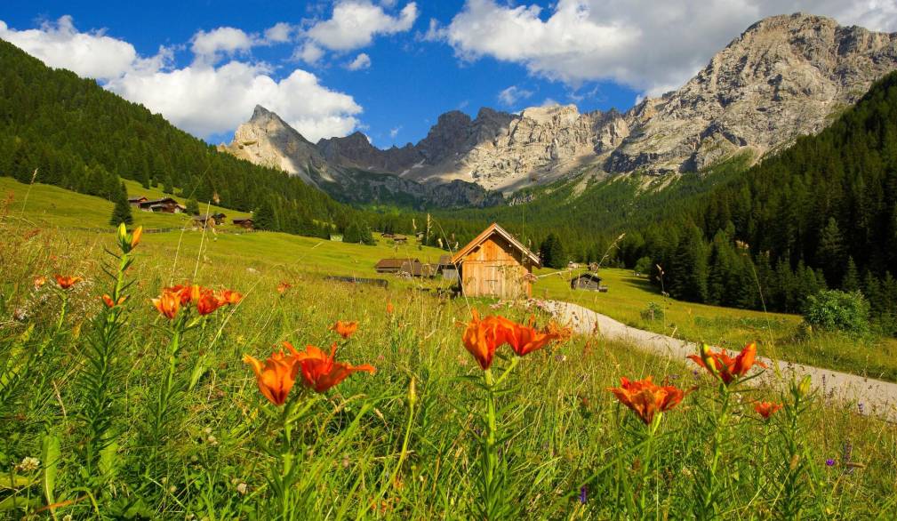 La valle di San Nicolò, laterale della val di Fassa