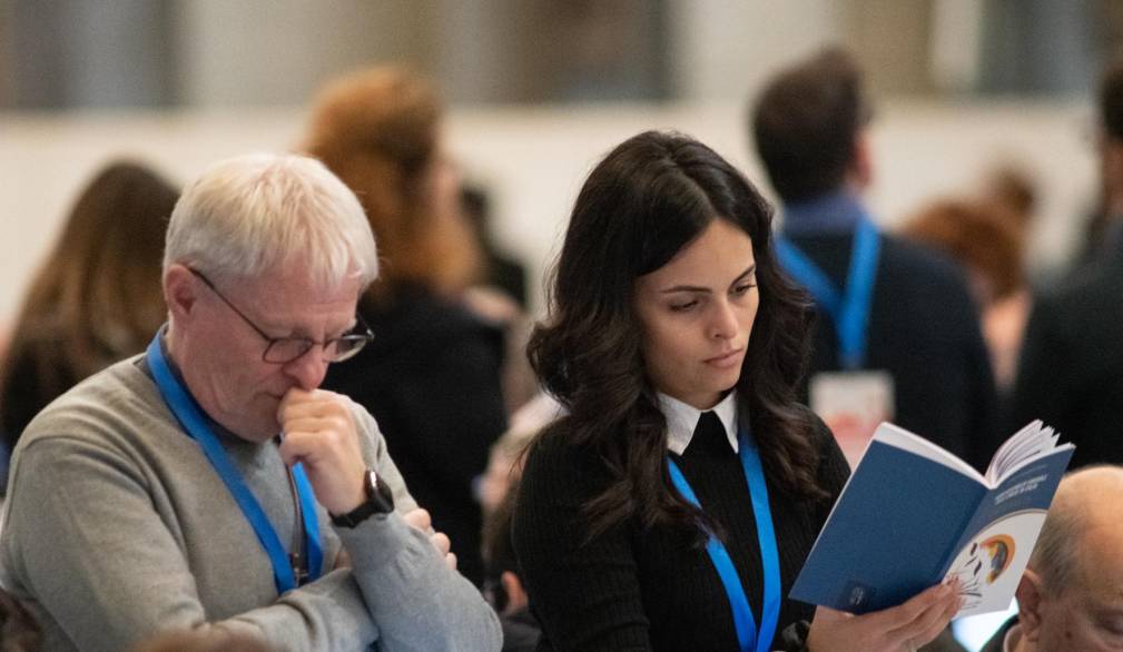 Roma, 16 novembre 2024: prima Assemblea sinodale delle Chiese in Italia nella Basilica di San Paolo fuori le mura - Lectio Divina