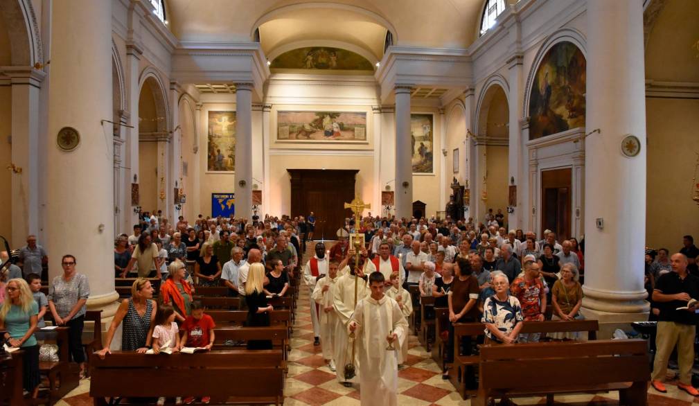 Salzano: festa insieme al Vescovo per il patrono, dato il via alle iniziative per i 600 anni della parrocchia