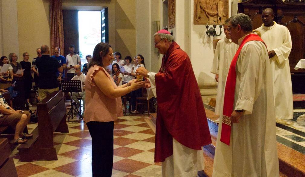 Salzano: festa insieme al Vescovo per il patrono, dato il via alle iniziative per i 600 anni della parrocchia