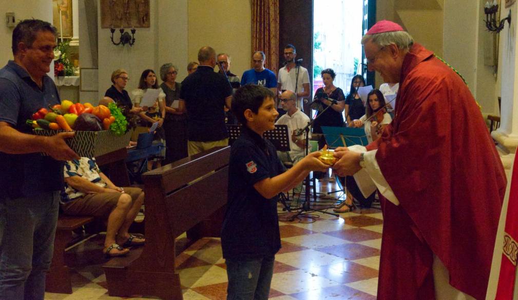 Salzano: festa insieme al Vescovo per il patrono, dato il via alle iniziative per i 600 anni della parrocchia