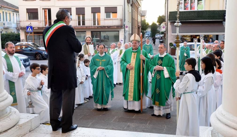 Pieve di Castelfranco: benvenuto don Daniele