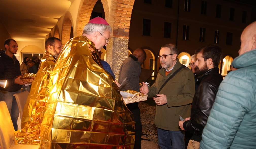 agenzia foto film treviso caritas veglia ascoltiamo il silenzio