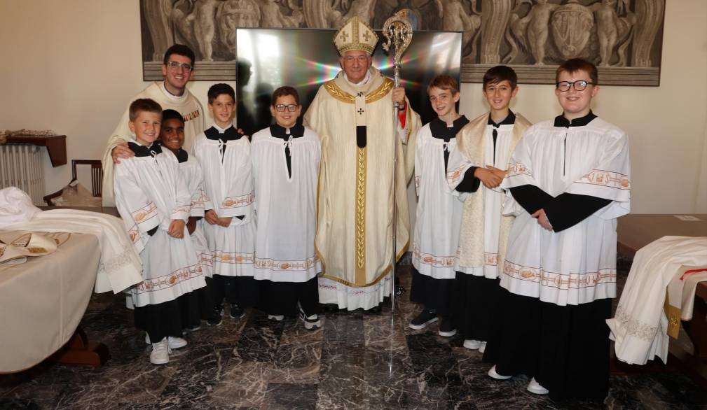 Peregrinatio corporis di san Pio X: messa con patriarca di Venezia Francesco Moraglia, in Cattedrale