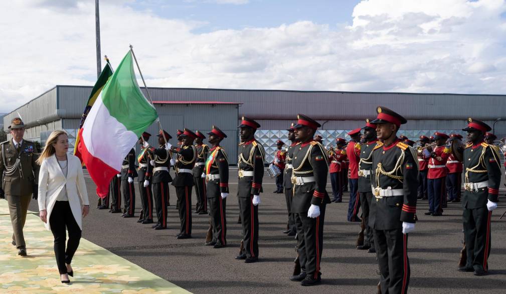 Visita della presidente Giorgia Meloni in Etiopia - foto Presidenza del Consiglio dei Ministri