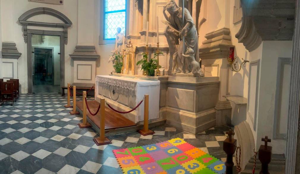 Benvenuti, bimbi e famiglie. Allestito uno spazio speciale al Duomo di Castelfranco