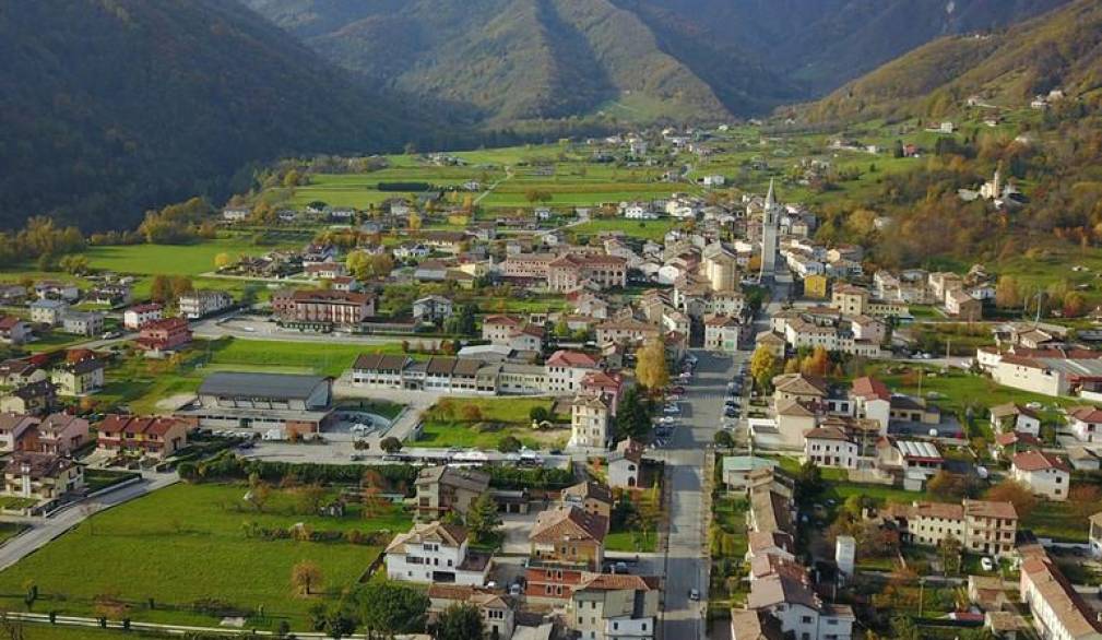 Veduta di Alano di Piave