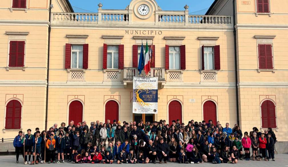 Gli scout di Scorzè piantano cento alberi per celebrare cento anni di presenza