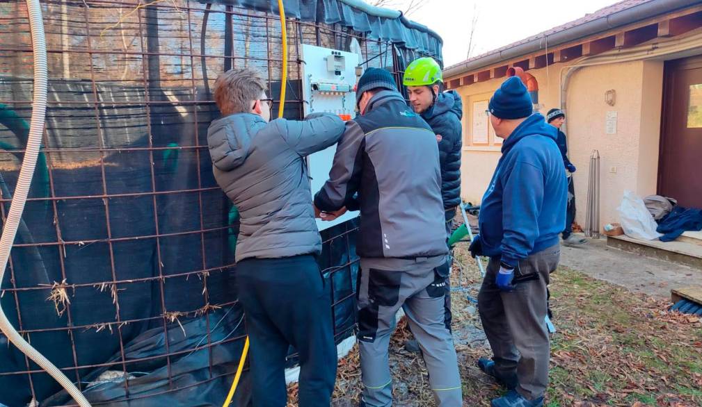 Installato il nuovo thermocompost al centro don Paolo Chiavacci