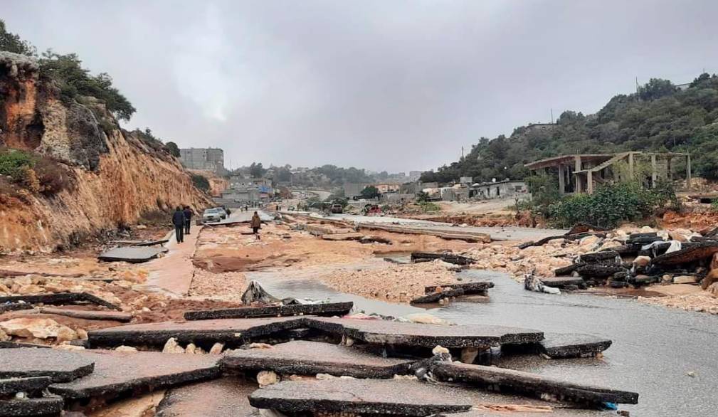 Le drammatiche immagini dell’alluvione a Derna, in Cirenaica - Foto: vicariato Bengasi