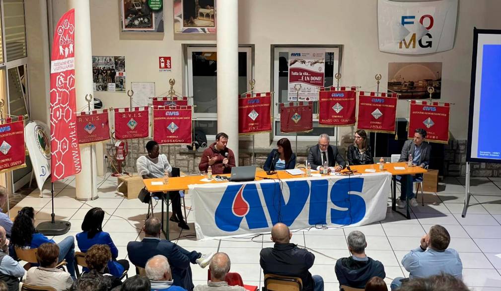 Incontro formativo con l’Avis a Fonte