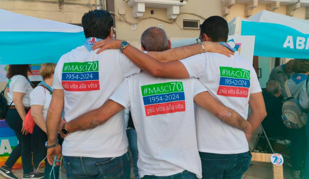 Gli scout del Masci festeggiano a Verona il loro settantesimo