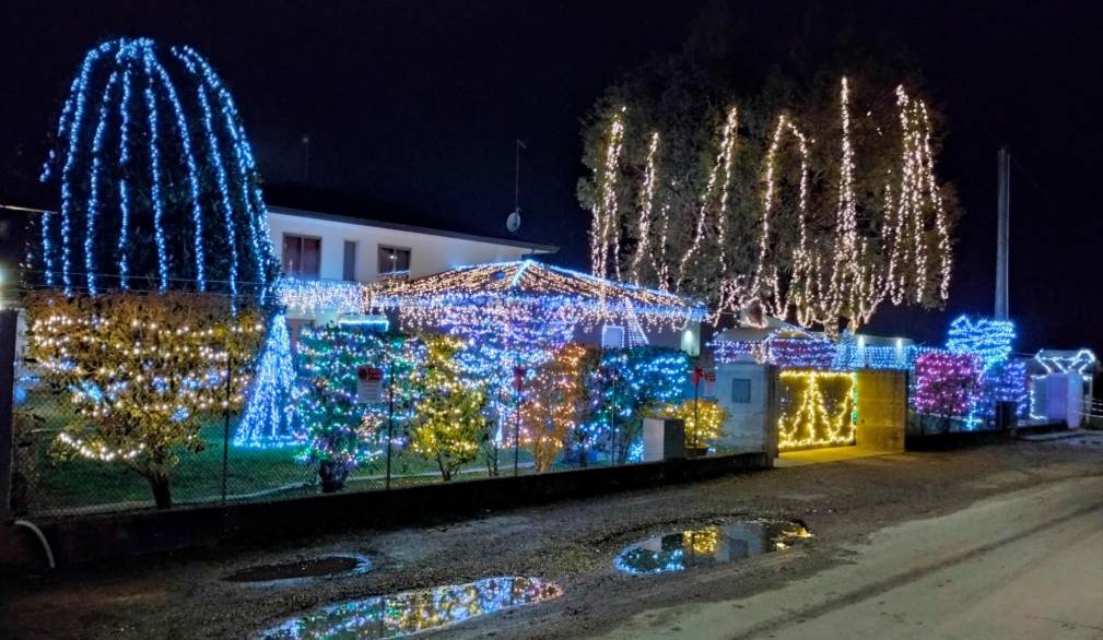 A Cappelletta di Noale le luci di Natale sono di casa