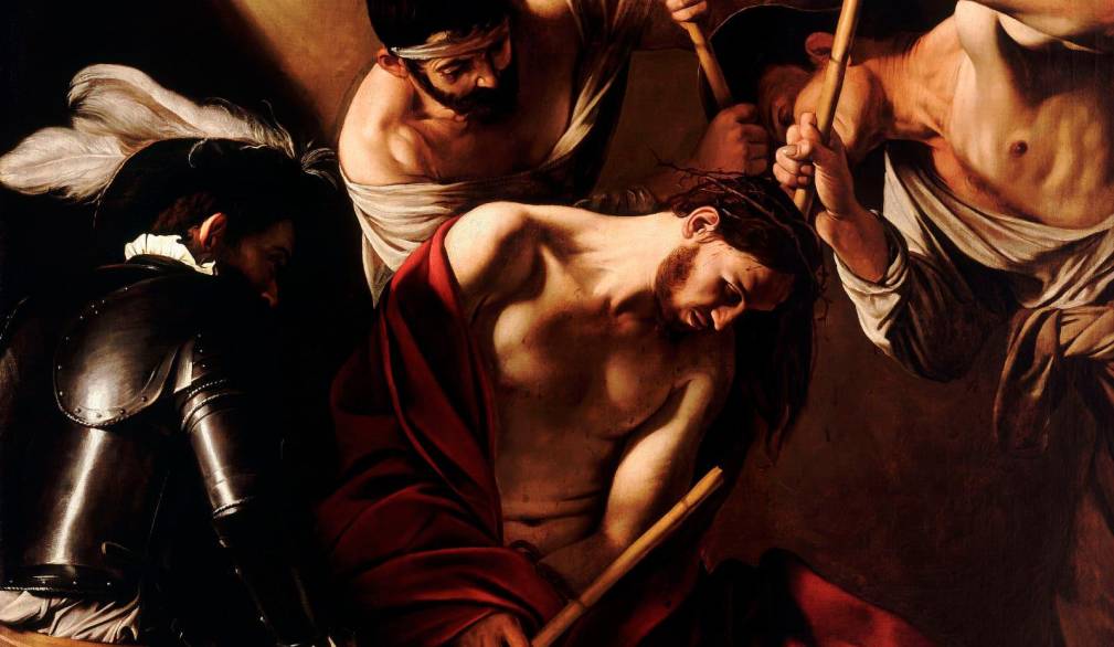 Caravaggio “Incoronazione di spine” 1603, Kunsthistorisches Museum, Vienna