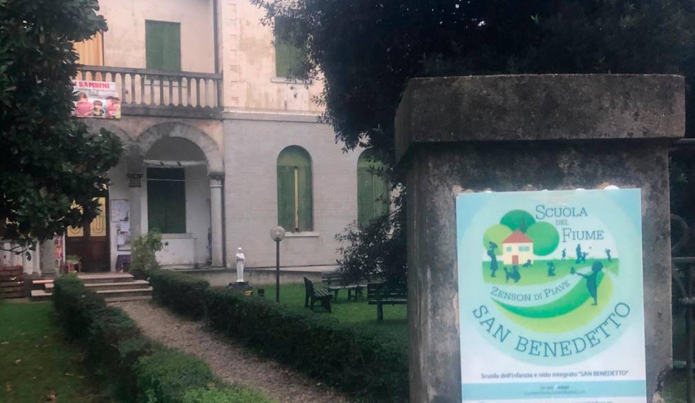 Zenson: l’edificio che ospita l’asilo donato dalla parrocchia al Comune