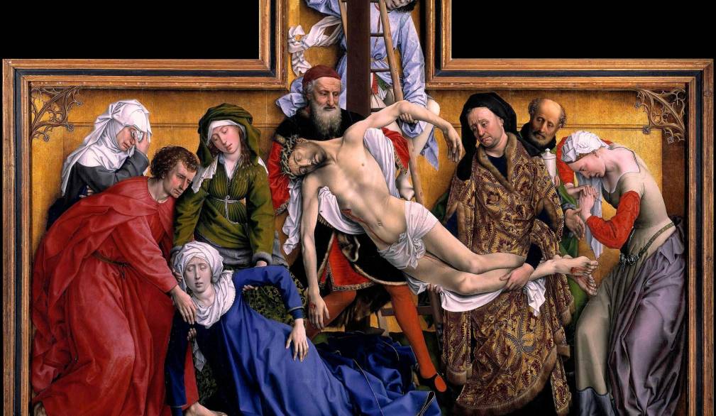 ﻿Rogier van der Weiden “Deposizione dalla Croce” 1435 - 1440, Museo del Prado - Madrid